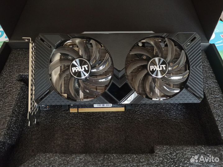 Видеокарта Palit GeForce GTX 1660 Ti Dual