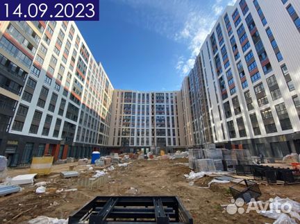 Ход строительства ЖК «1-й Ленинградский» 3 квартал 2023