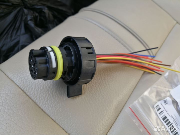 Разъём штекер АКПП Dsg Audi 16pin новый