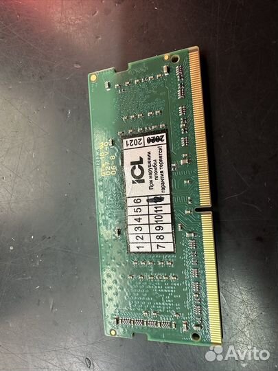 Crucial 8 гб DDR4 2666 мгц sodimm CL19