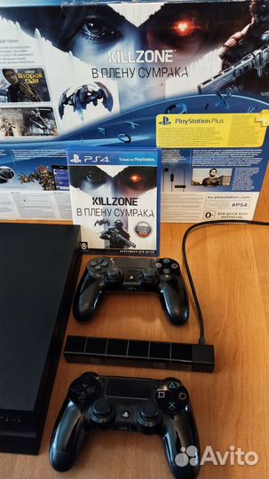 Sony PlayStation 4 + 2 Геймпада + PSCamera + Игра