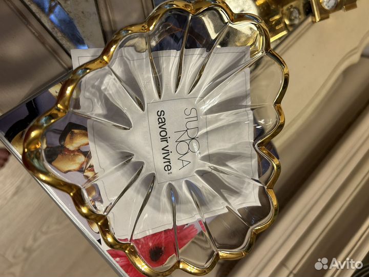 Хрустальная конфетница