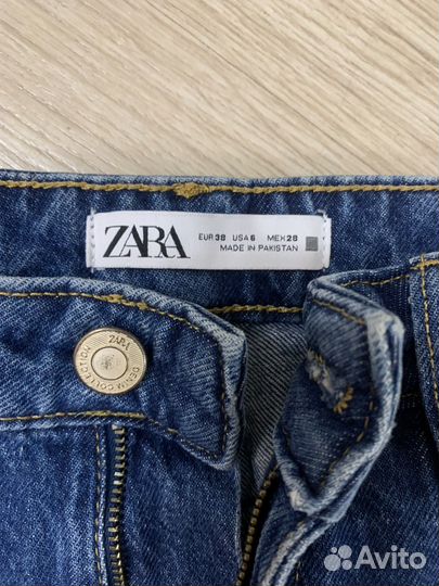 Джинсы zara женские 38