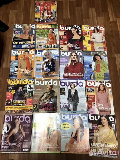 Журналы Burda moden