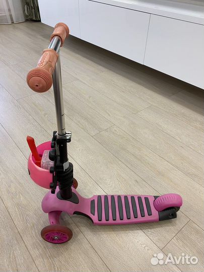 Самокат детский трехколесный бу