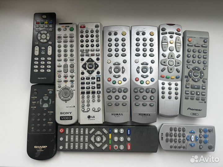 Пульт пульты ду Sharр / Sony / LG / Pioneer