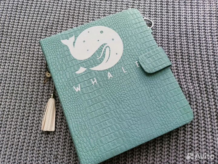 Ежедневник Киты ручная работа