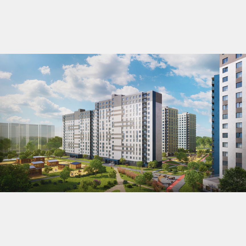 Квартира-студия, 23,4 м², 10/16 эт.