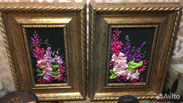 Картины, вышитые