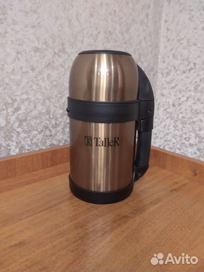 Термос Taller новый 0,8 л