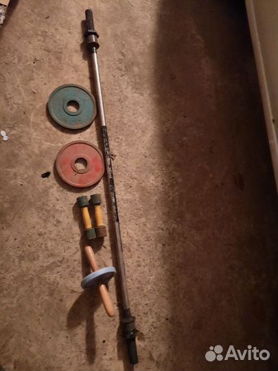 Штанга и гантели