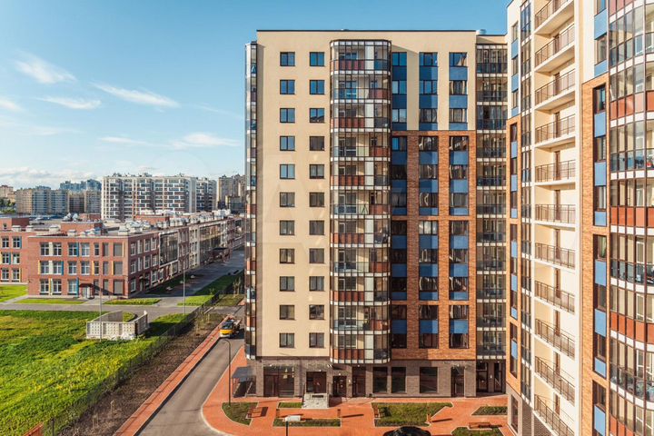 2-к. квартира, 71,4 м², 4/12 эт.