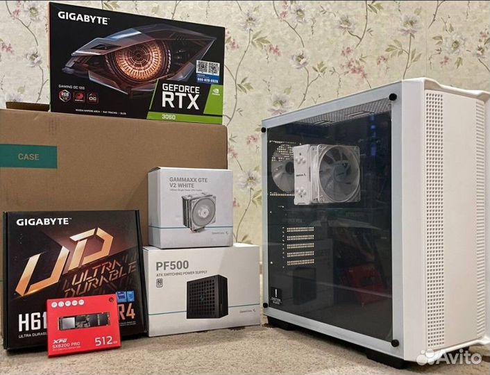 Игровой Компьютер i3 12100f RTX 3060