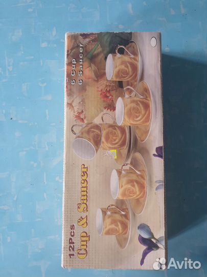 Кофейные чашки набор из 6 штук