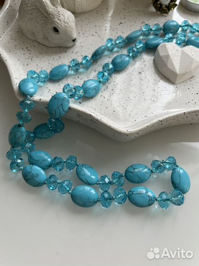 Бусы из натуральных камней, винтаж