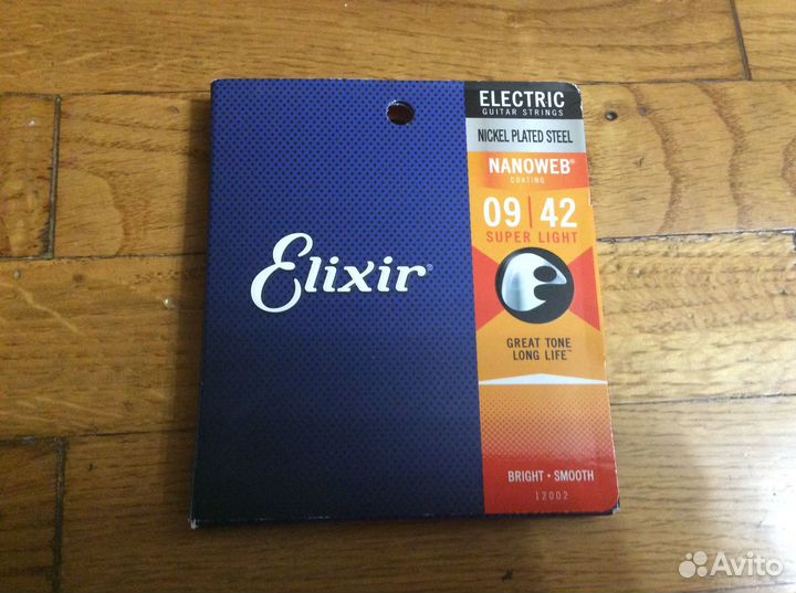Струны Elixir, Элект nanoweb 9-42,9-46, 12-52