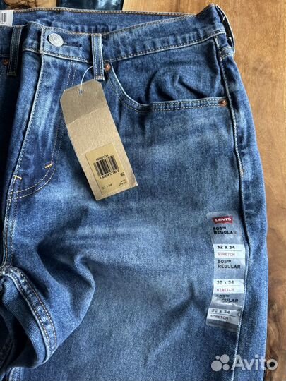 Мужские джинсы Levis 505 оригинал