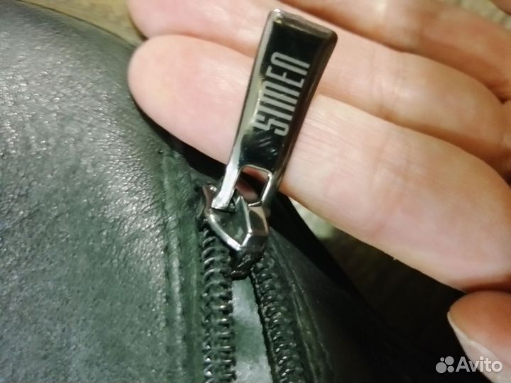 Идеальные кожные сапоги на платформе 38