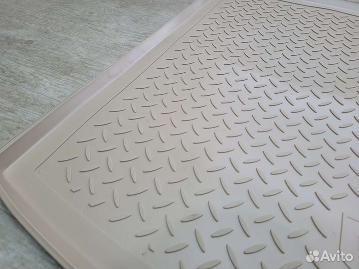 Коврик в багажник BMW X6 F16 (2014-2019) бежевый