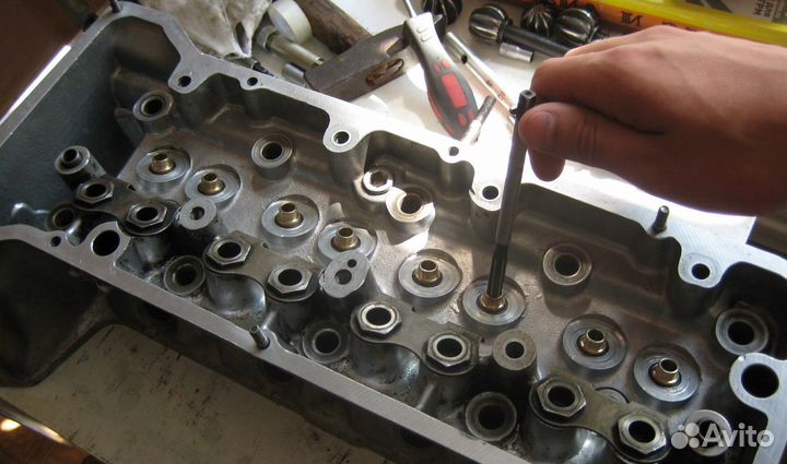 Ремонт ГБЦ Renault Logan 2004-2009