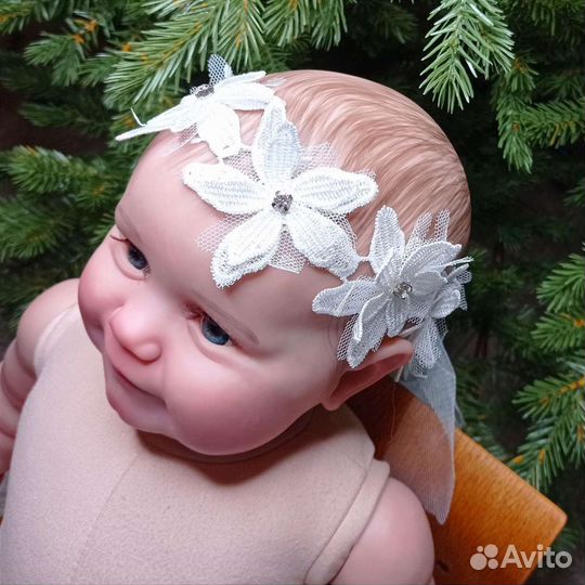 Ободок повязка на голову для малышек