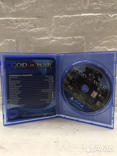 God of war ps4 диск