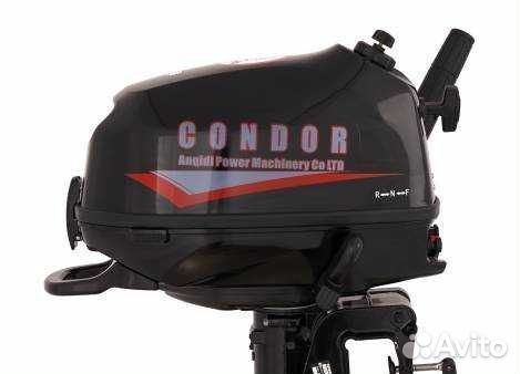 Лодочный мотор Condor F6HS с баком 12 л