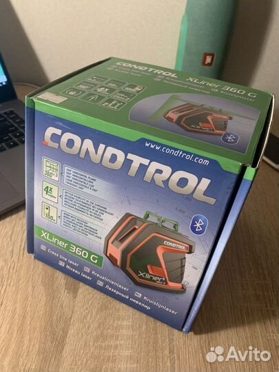 Лазерный нивелир condtrol Xliner 360g. Новый