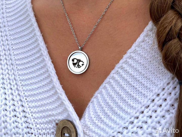 Подвеска с гравировкой