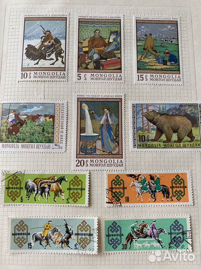 Альбом с марками СССР