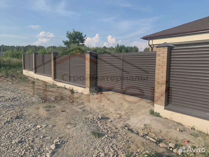 Забор жалюзи