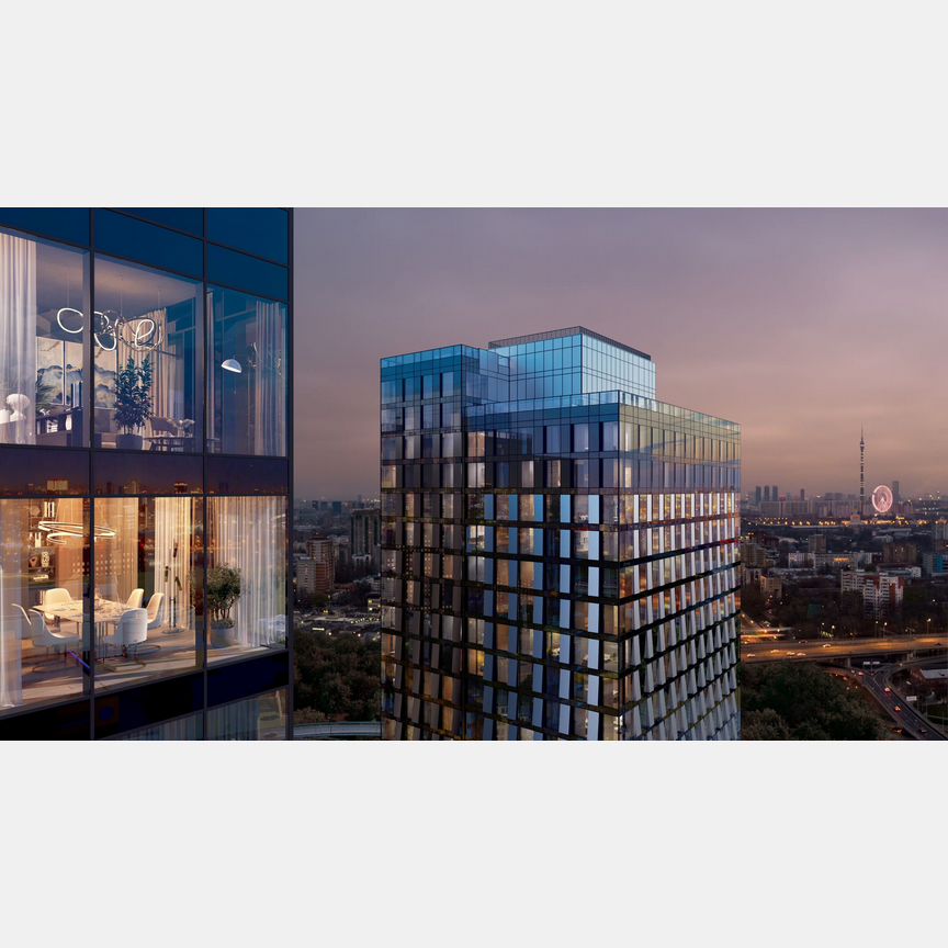 2-к. апартаменты, 59,6 м², 3/35 эт.