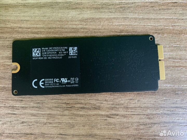 SSD 32Gb Samsung