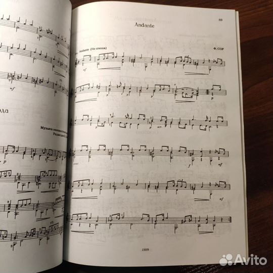 Юный гитарист. В. Калинин