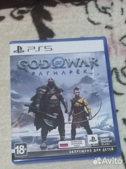Диски на ps5 God of war Ragnarok