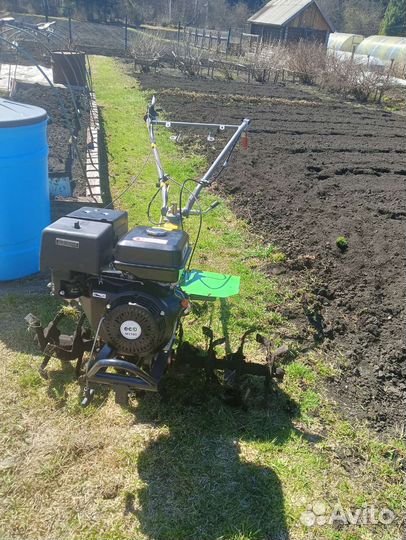 Вспашка мотоблоком, культиватором. Скос травы