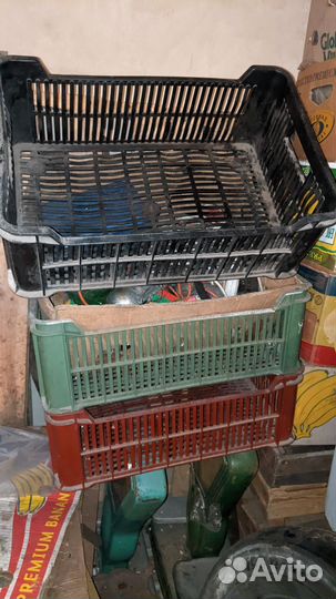 Пластиковые ящики для хранения бу