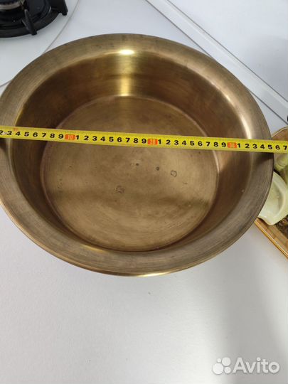 Медный таз для варенья СССР