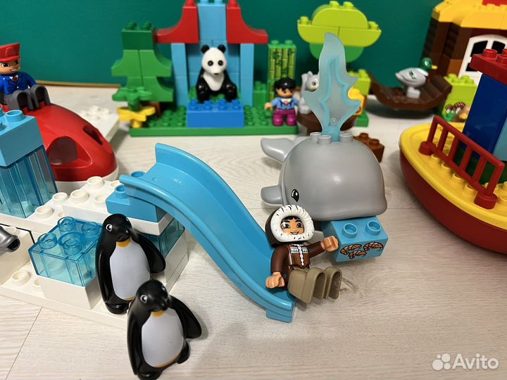 Lego duplo 163 шт,вокруг света