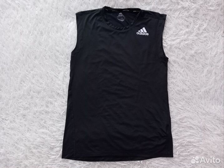 Футболка майка Adidas techfit оригинал 48 -50р