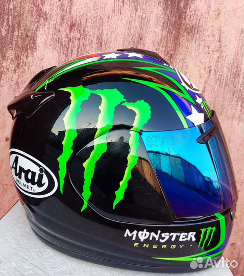 Мотошлем Arai John Hopkins Monster Размер S