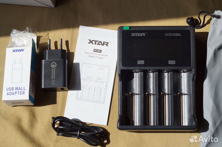 Зарядное устройство xtar VC4SL