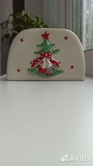 Салфетница новогодняя