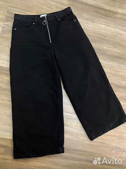 Джинсы кюлоты