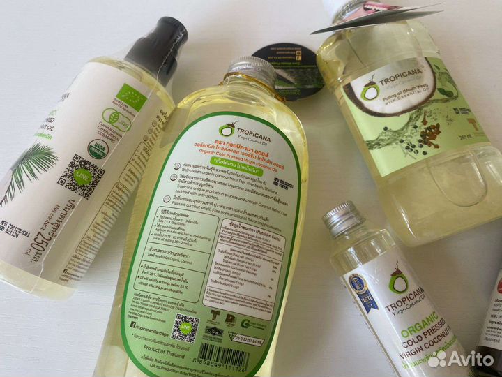 Тайское кокосовое масло
