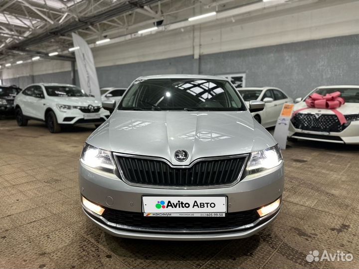 Skoda Rapid 1.6 AT, 2018, 107 314 км