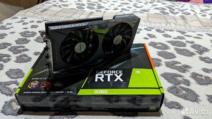 Видеокарта gigabyte nvidia GeForce RTX 3060 12Gb