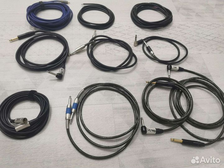 Патчи для гитары и кабели для аудио