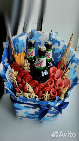 Съедобные букеты для мужчин