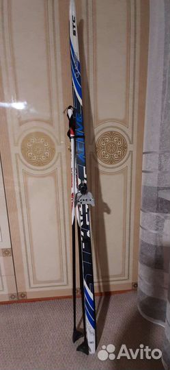 Лыжные ботинки, лыжи